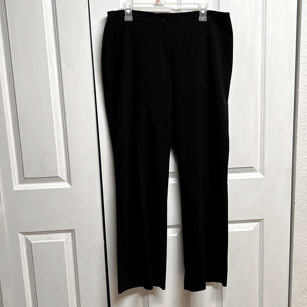 Josephine Claus Black High Rise Dress Pants Size 16